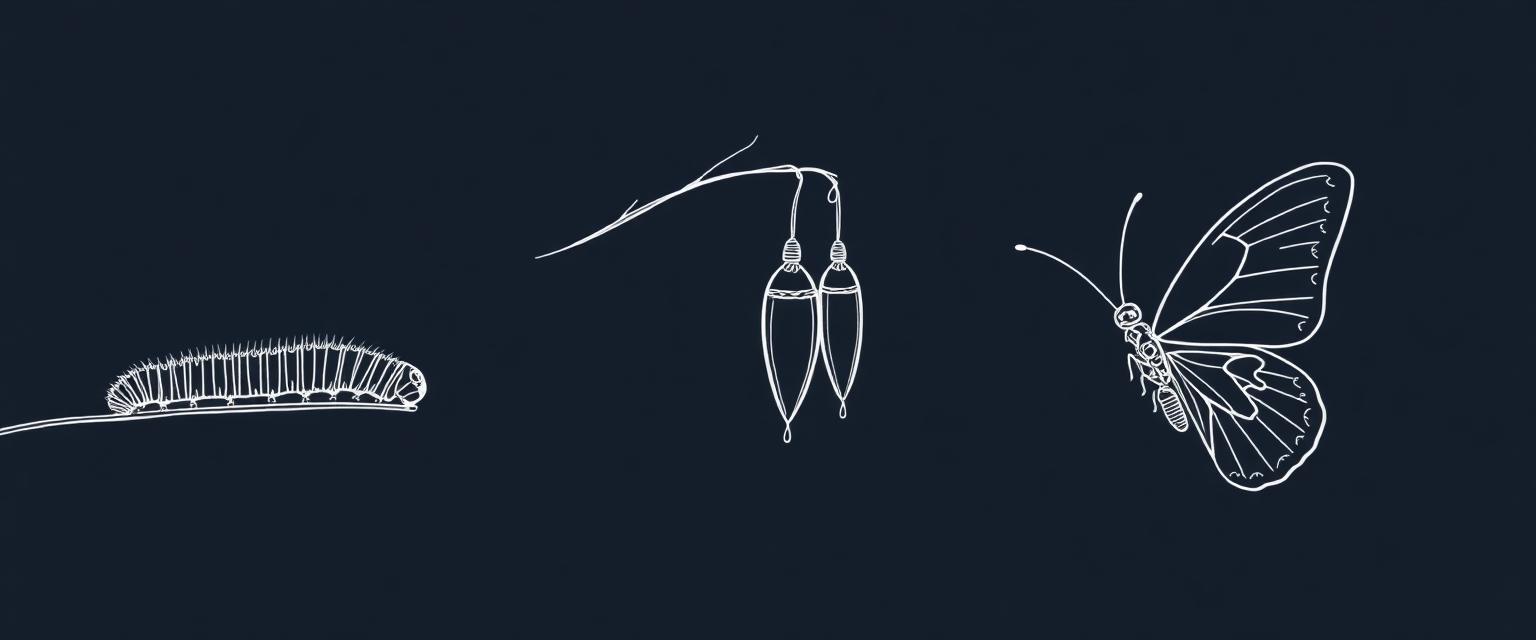 Diagram: initial investment, system implementation, observed results, profitable brand