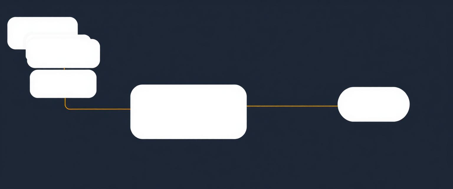 Line diagram showing each included component consolidating into one complete system